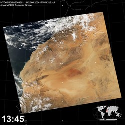 Level 1B Image at: 1345 UTC