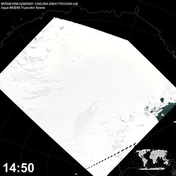 Level 1B Image at: 1450 UTC