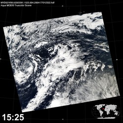 Level 1B Image at: 1525 UTC