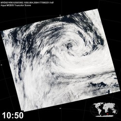 Level 1B Image at: 1050 UTC