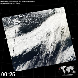 Level 1B Image at: 0025 UTC