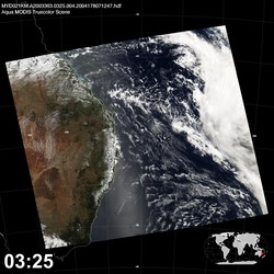 Level 1B Image at: 0325 UTC