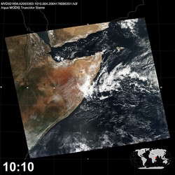 Level 1B Image at: 1010 UTC