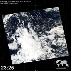 Level 1B Image at: 2325 UTC