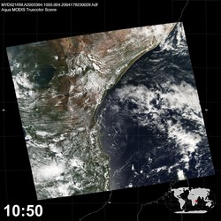 Level 1B Image at: 1050 UTC