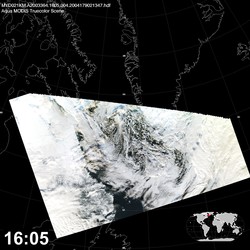 Level 1B Image at: 1605 UTC