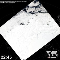 Level 1B Image at: 2245 UTC