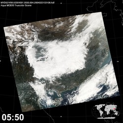 Level 1B Image at: 0550 UTC