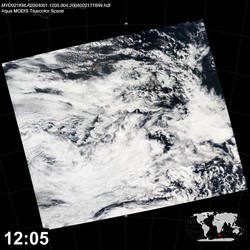 Level 1B Image at: 1205 UTC