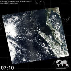 Level 1B Image at: 0710 UTC