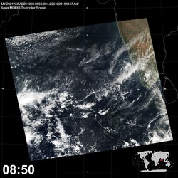 Level 1B Image at: 0850 UTC