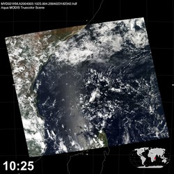 Level 1B Image at: 1025 UTC