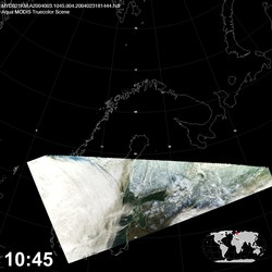 Level 1B Image at: 1045 UTC