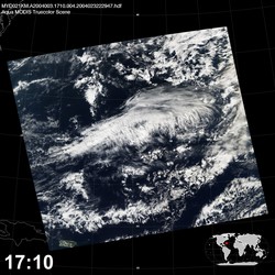 Level 1B Image at: 1710 UTC