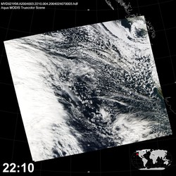 Level 1B Image at: 2210 UTC