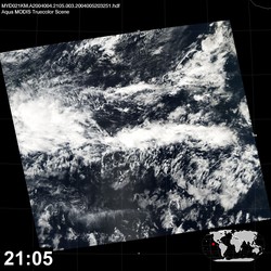 Level 1B Image at: 2105 UTC