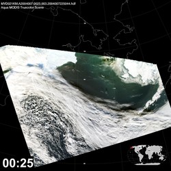 Level 1B Image at: 0025 UTC