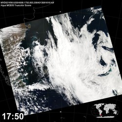 Level 1B Image at: 1750 UTC