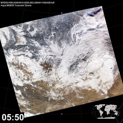 Level 1B Image at: 0550 UTC