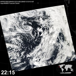 Level 1B Image at: 2215 UTC