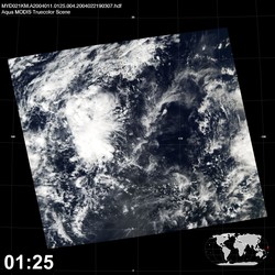 Level 1B Image at: 0125 UTC