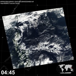 Level 1B Image at: 0445 UTC