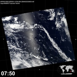 Level 1B Image at: 0750 UTC