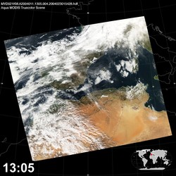 Level 1B Image at: 1305 UTC