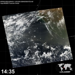 Level 1B Image at: 1435 UTC