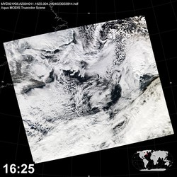 Level 1B Image at: 1625 UTC