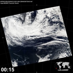 Level 1B Image at: 0015 UTC