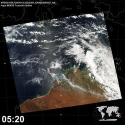 Level 1B Image at: 0520 UTC