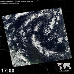 Level 1B Image at: 1700 UTC