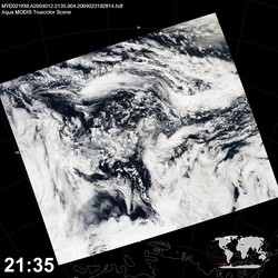 Level 1B Image at: 2135 UTC