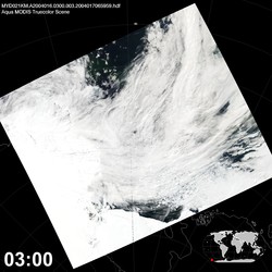 Level 1B Image at: 0300 UTC