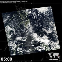 Level 1B Image at: 0500 UTC