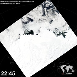 Level 1B Image at: 2245 UTC