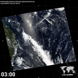 Level 1B Image at: 0300 UTC