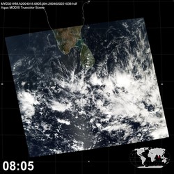 Level 1B Image at: 0805 UTC