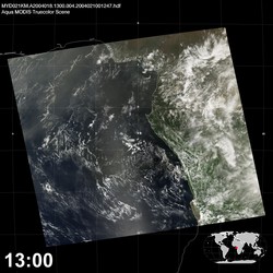 Level 1B Image at: 1300 UTC