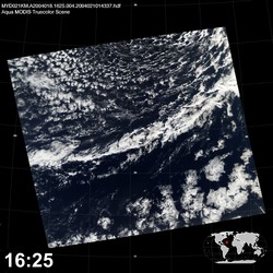 Level 1B Image at: 1625 UTC