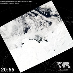 Level 1B Image at: 2055 UTC