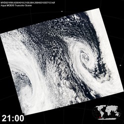 Level 1B Image at: 2100 UTC