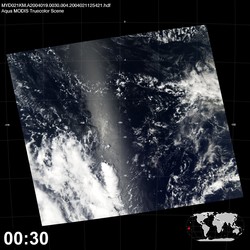 Level 1B Image at: 0030 UTC