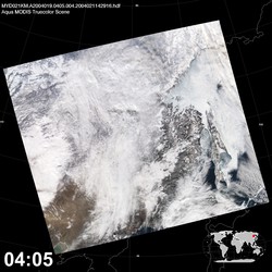 Level 1B Image at: 0405 UTC