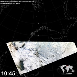 Level 1B Image at: 1045 UTC