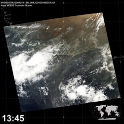 Level 1B Image at: 1345 UTC