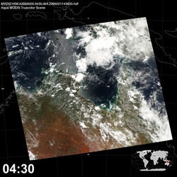 Level 1B Image at: 0430 UTC