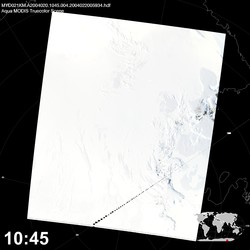 Level 1B Image at: 1045 UTC