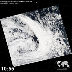 Level 1B Image at: 1055 UTC